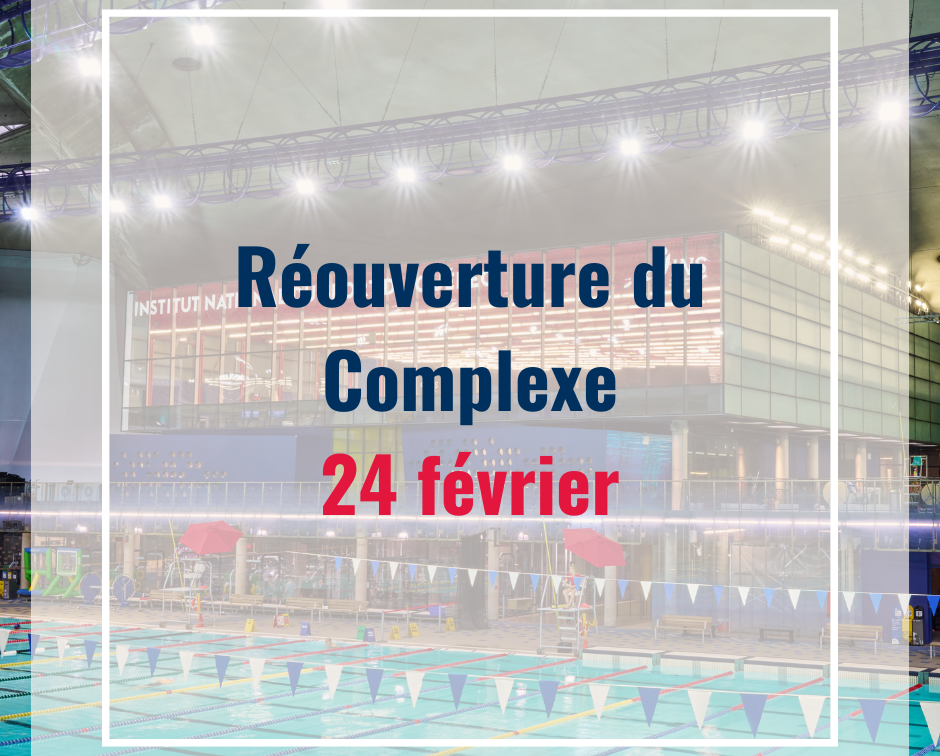 L’INS Québec rouvre son complexe: Un retour attendu après 11 mois d’absence